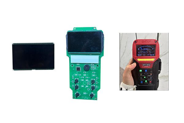 Applicazione del display LCD del segmento