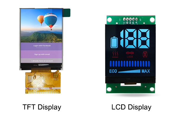 Display TFT e display LCD: quali sono le principali differenze?