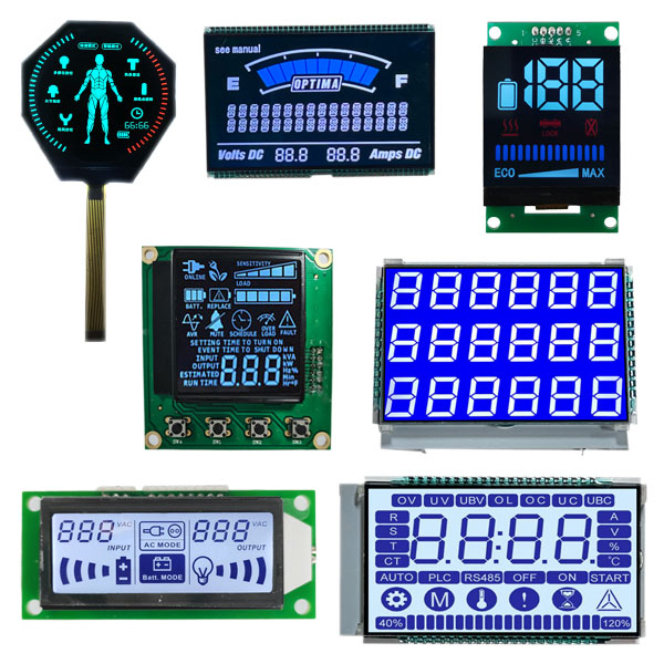 Quali fattori influenzano il consumo energetico dei display LCD monocromatici?