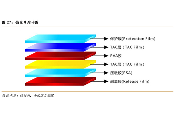 Cos'è un polarizzatore e il suo ruolo principale nel display LCD?