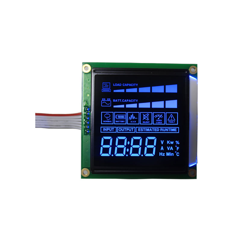 Display LCD a 7 segmenti HTN Display LCD negativo