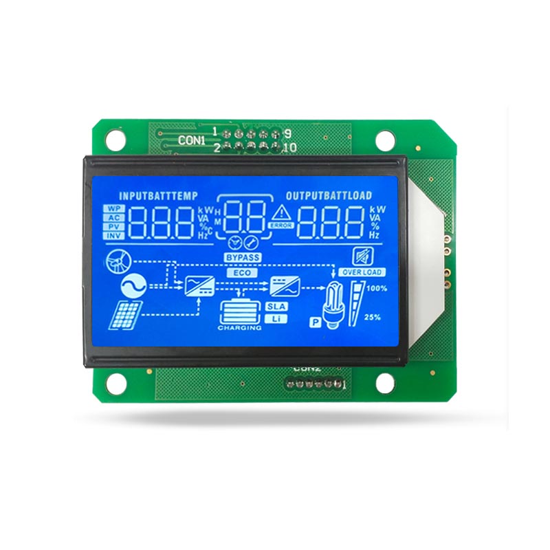 Display LCD segmento HTN Blue Module LCM
